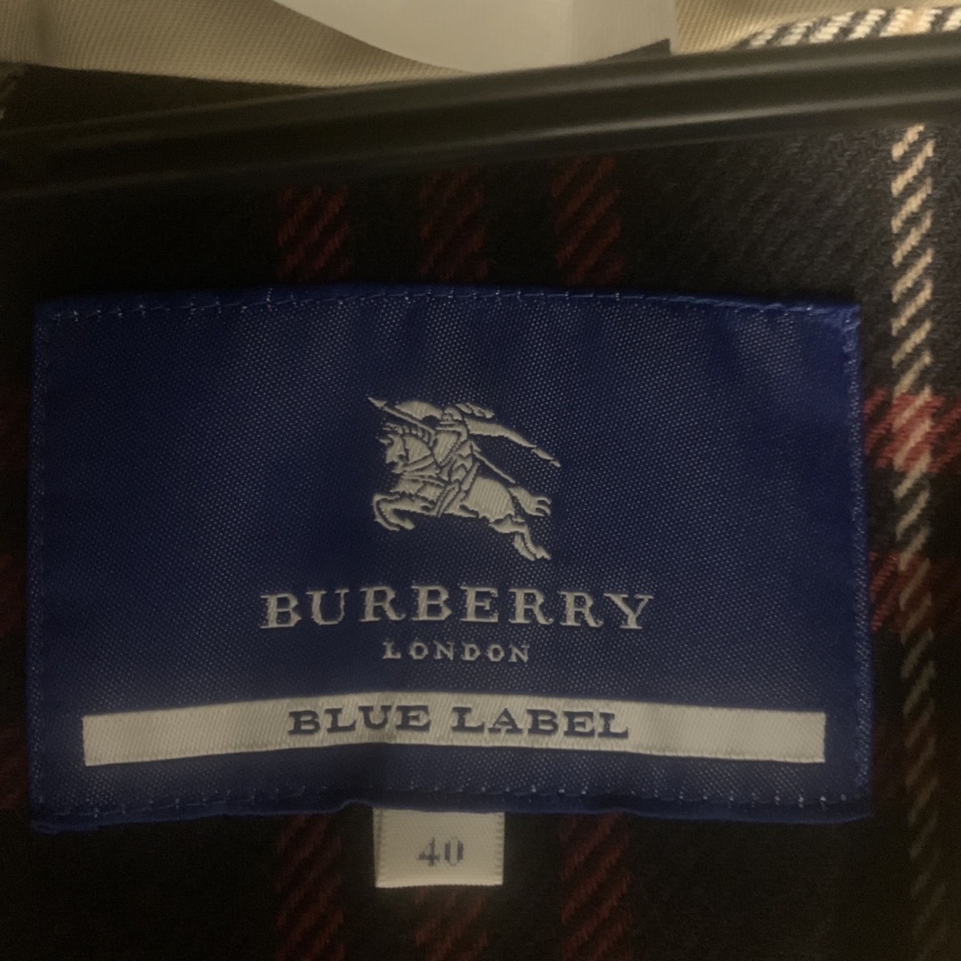 BURBERRY BLUE LABEL(バーバリーブルーレーベル)のBurberry Blue label トレンチコート　size40 レディースのジャケット/アウター(トレンチコート)の商品写真
