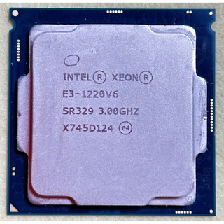 正常動作品 Intel XEON E3-1220V6 SR329 3.00GHz(PCパーツ)