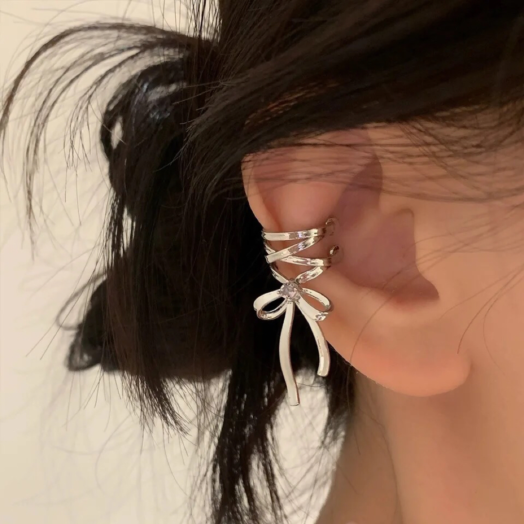 Lochie(ロキエ)の୨୧ Vintage rétro knot earcuff レディースのアクセサリー(イヤーカフ)の商品写真