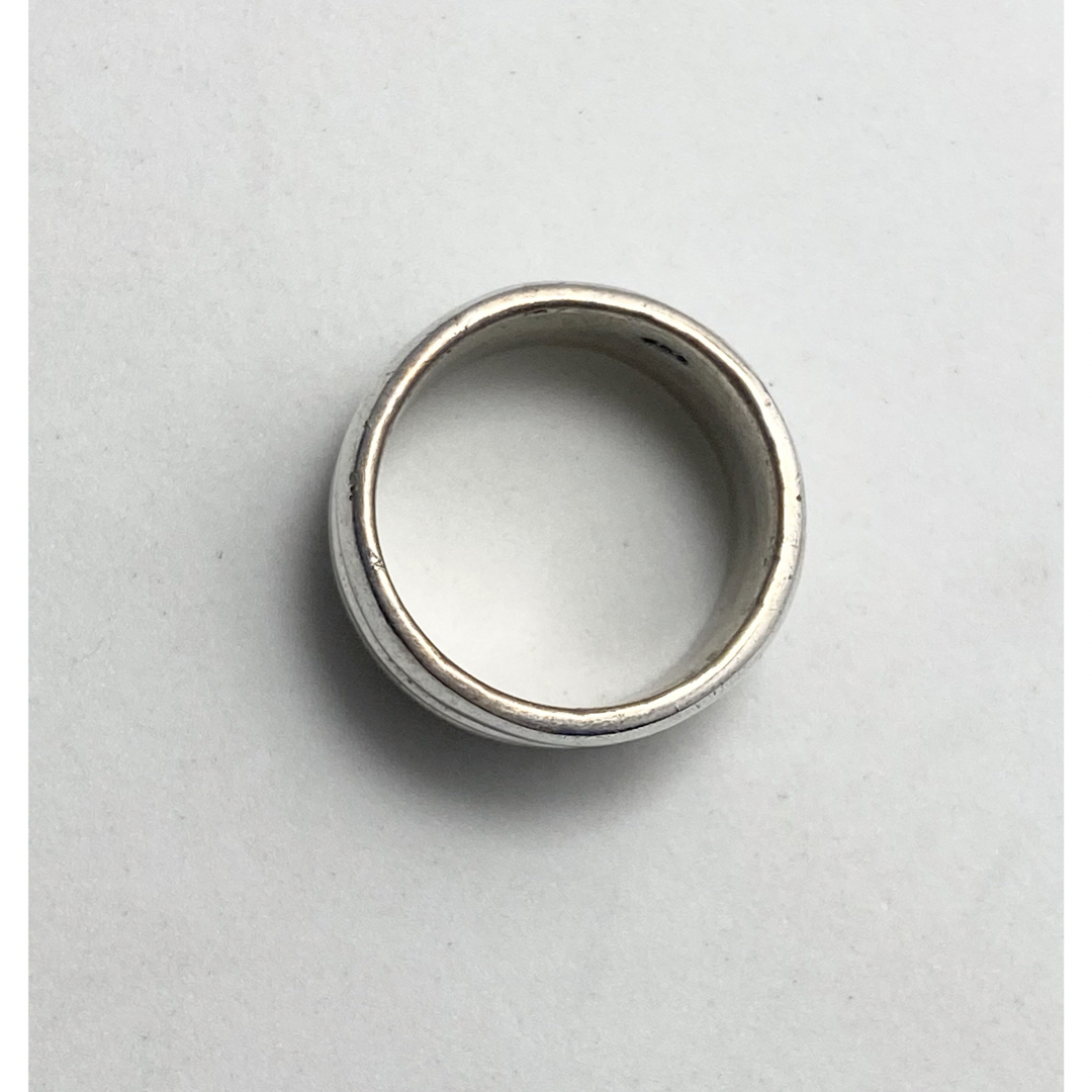 シルバー925 三段　シンプル　プレーン　ギフト　11号銀指輪SILVER F6 メンズのアクセサリー(リング(指輪))の商品写真