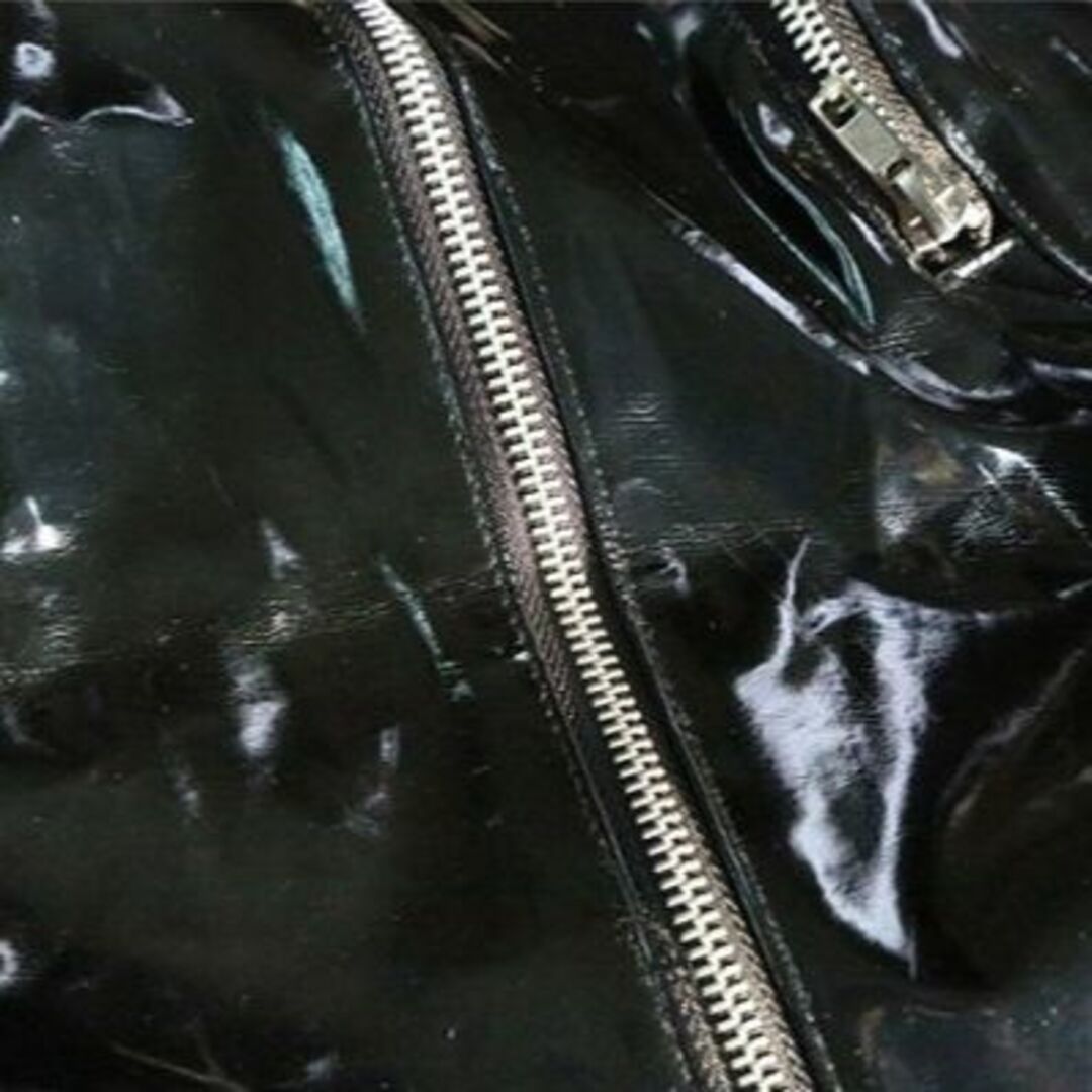 イベント衣装PVCワンピース　ブラック エンタメ/ホビーのコスプレ(衣装)の商品写真
