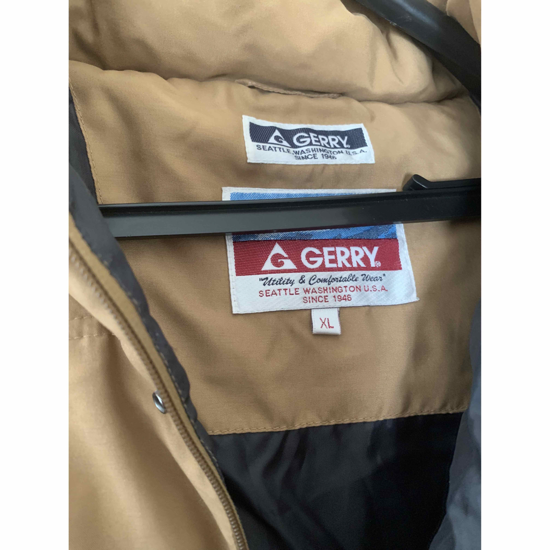 GERRY(ジェリー)のダウンジャケット アウター 防寒 GERRY メンズ 暖かい XL ベージュ メンズのジャケット/アウター(ダウンジャケット)の商品写真