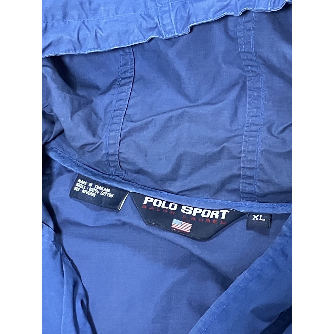 POLO RALPH LAUREN(ポロラルフローレン)のPOLO SPORT ポロスポーツ 90s ウインドブレーカー アノラック XL メンズのジャケット/アウター(ナイロンジャケット)の商品写真