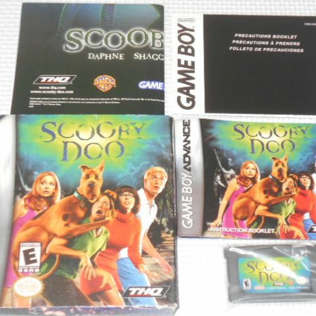 ゲームボーイアドバンス - GBA★SCOOBY DOO 海外版 北米版 端子清掃済み ポスター付