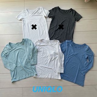 ユニクロ(UNIQLO)のユニクロ キッズ ヒートテック 長袖 3枚セット まとめ売り(下着)