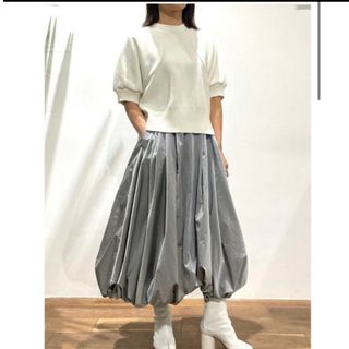 ドゥロワー(Drawer)のshe tokyo シートウキョー　Katy gray　バルーンスカート　36(ロングスカート)