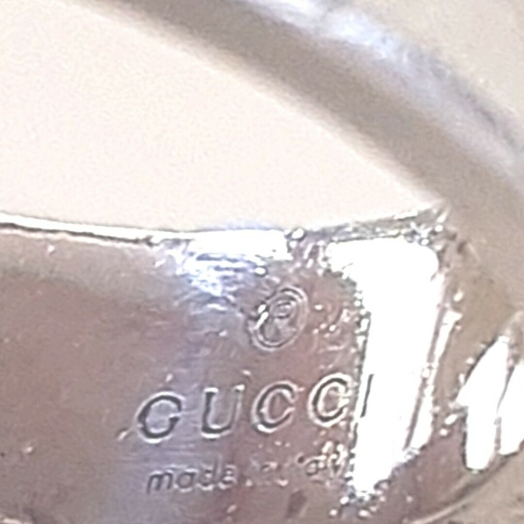 Gucci(グッチ)のグッチ  リング インターロッキング GG ロゴ 刻印シルバー925 レディースのアクセサリー(リング(指輪))の商品写真