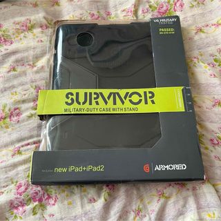 Griffin 黒 Survivor newiPad＋iPad2 GB35108(iPadケース)