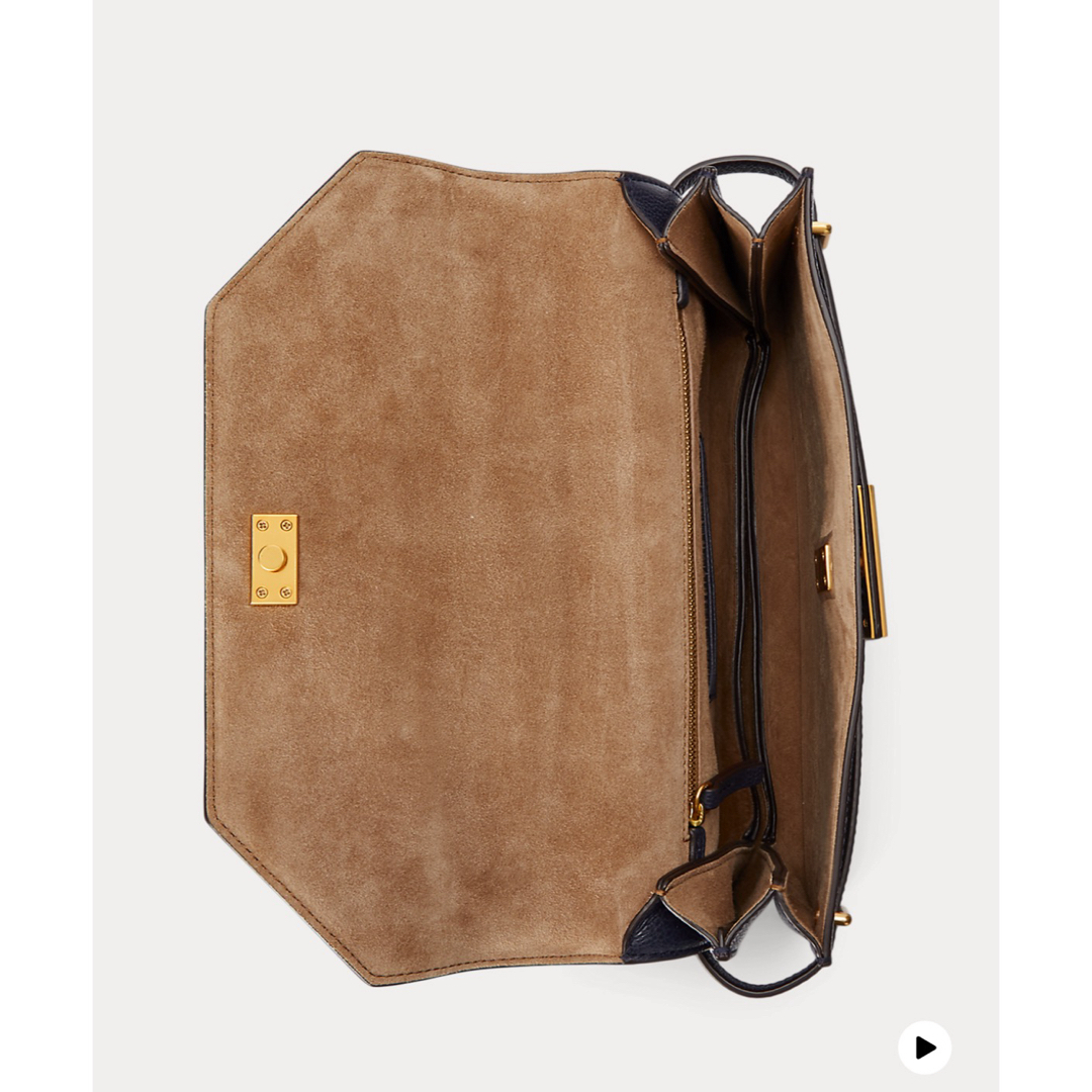 Ralph Lauren(ラルフローレン)のラルフローレン　カーフスキン　ハンドバッグ レディースのバッグ(ハンドバッグ)の商品写真