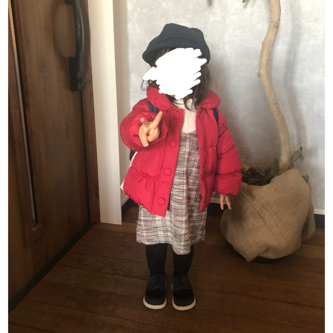 agnes b.(アニエスベー)のアニエスベー　キッズダウンコート キッズ/ベビー/マタニティのキッズ服女の子用(90cm~)(コート)の商品写真