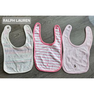 ラルフローレン(Ralph Lauren)のラルフローレン　スタイ　3枚セット(ベビースタイ/よだれかけ)