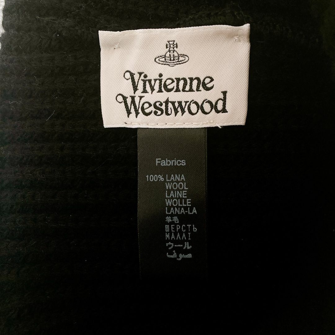 Vivienne Westwood(ヴィヴィアンウエストウッド)の定価¥41,800 VIVIENNE WESTWOOD ニットキャップ レディースの帽子(ニット帽/ビーニー)の商品写真