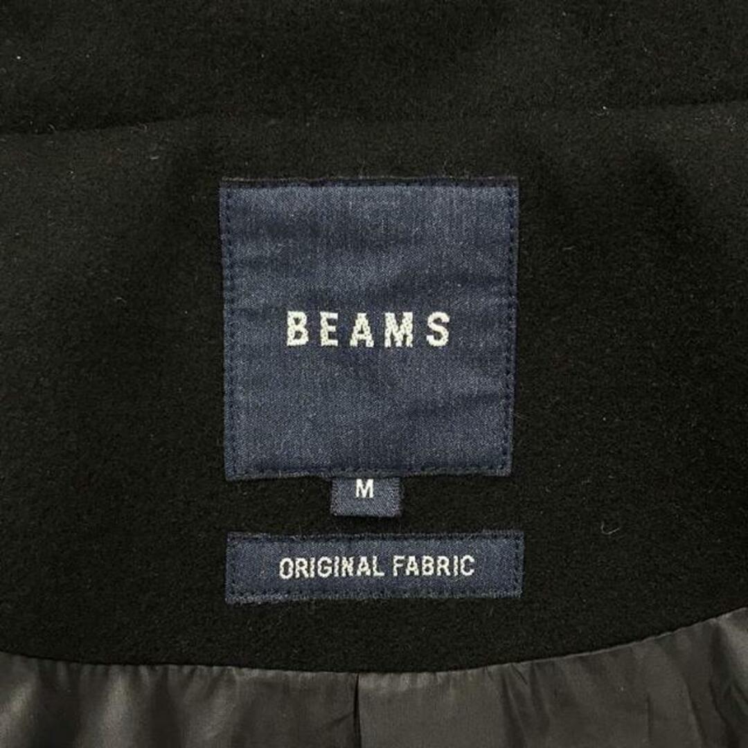 BEAMS(ビームス)のBEAMS / ビームス | フリースメルトンフードジップコート | M | ブラック | メンズ メンズのジャケット/アウター(その他)の商品写真