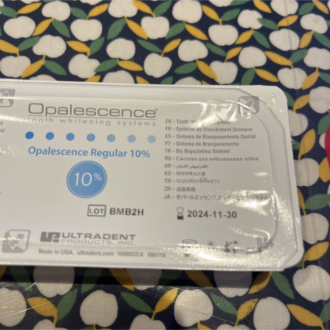 新品未使用☆ OPALESCENCE   10%   ホワイトニング　液 コスメ/美容のオーラルケア(歯磨き粉)の商品写真