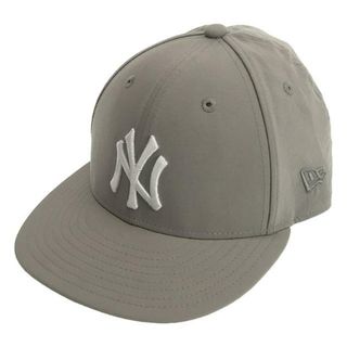 ニューエラー(NEW ERA)の【美品】  NEW ERA / ニューエラ | × KITH キスコラボ MYLON 59FIFTY CAP ニューヨークヤンキース ナイロンキャップ | 7 3/8 | グレー | メンズ(その他)