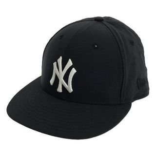 ニューエラー(NEW ERA)の【美品】  NEW ERA / ニューエラ | × KITH キスコラボ MYLON 59FIFTY CAP ニューヨークヤンキース ナイロンキャップ | 7 3/8 | ブラック | メンズ(その他)