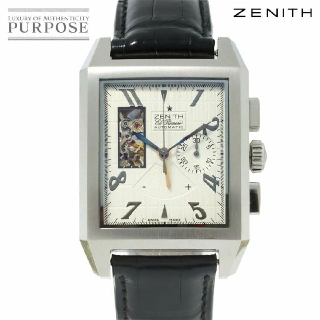 ZENITH(ゼニス)のゼニス ZENITH グランド ポートロワイヤル オープン エルプリメロ クロノグラフ 03 0550 4021 自動巻き 90221793 メンズの時計(腕時計(アナログ))の商品写真