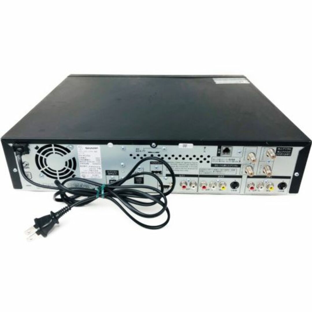 SHARP(シャープ)のSHARP 250GB HDD搭載ビデオ一体型DVDレコーダー DV-ACV52 スマホ/家電/カメラのテレビ/映像機器(DVDレコーダー)の商品写真
