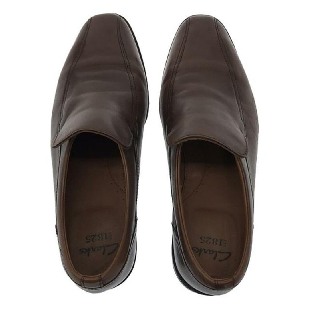 Clarks(クラークス)のclarks / クラークス | レザー スリッポンシューズ | UK7 | ブラウン | メンズ メンズの靴/シューズ(その他)の商品写真