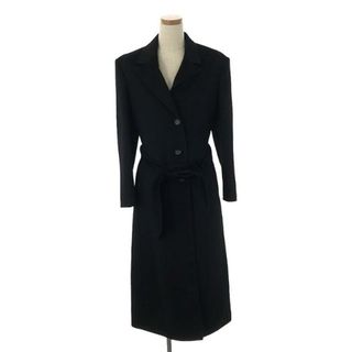 プラダ(PRADA)の【美品】  PRADA / プラダ | ウール アンゴラ混 ロングチェスターコート | 38 | ブラック | レディース(その他)