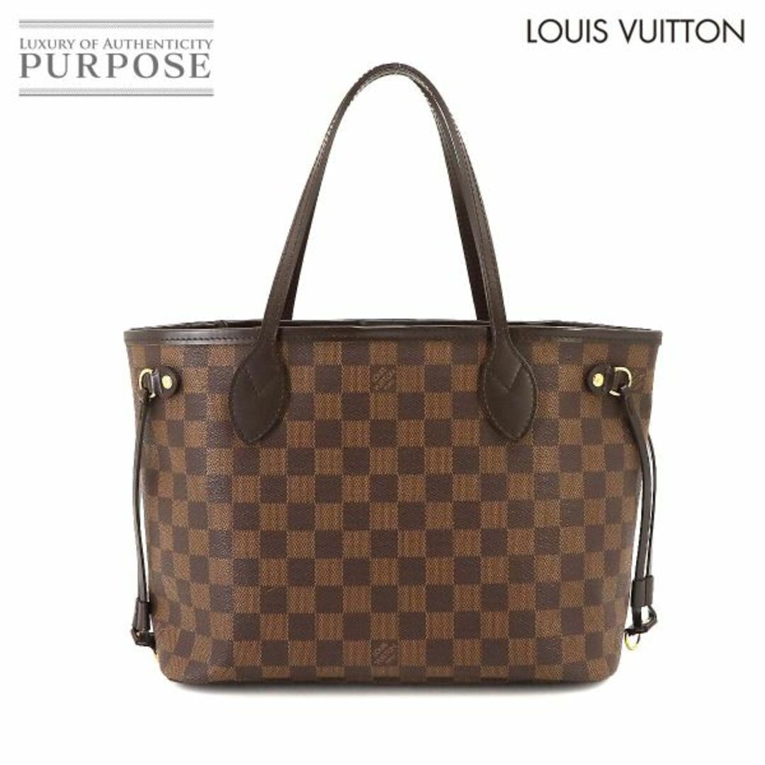 LOUIS VUITTON(ルイヴィトン)の新品同様 ルイ ヴィトン LOUIS VUITTON ダミエ ネヴァーフル PM トート バッグ エベヌ スリーズ N51109 ブラウンVLP 90224179 レディースのバッグ(トートバッグ)の商品写真