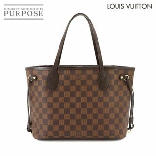 ルイヴィトン(LOUIS VUITTON)の新品同様 ルイ ヴィトン LOUIS VUITTON ダミエ ネヴァーフル PM トート バッグ エベヌ スリーズ N51109 ブラウンVLP 90224179(トートバッグ)