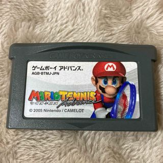 ニンテンドウ(任天堂)のGBA　マリオテニスアドバンス(携帯用ゲームソフト)