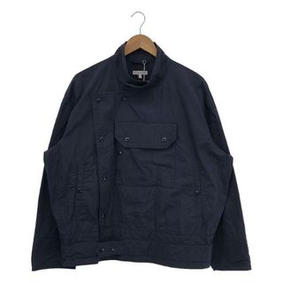 エンジニアードガーメンツ(Engineered Garments)の【美品】  Engineered Garments / エンジニアドガーメンツ | 2022SS | Moto Jacket Cotton Duracloth Poplin C モト ジャケット コットンポプリン | S | ネイビー | メンズ(その他)