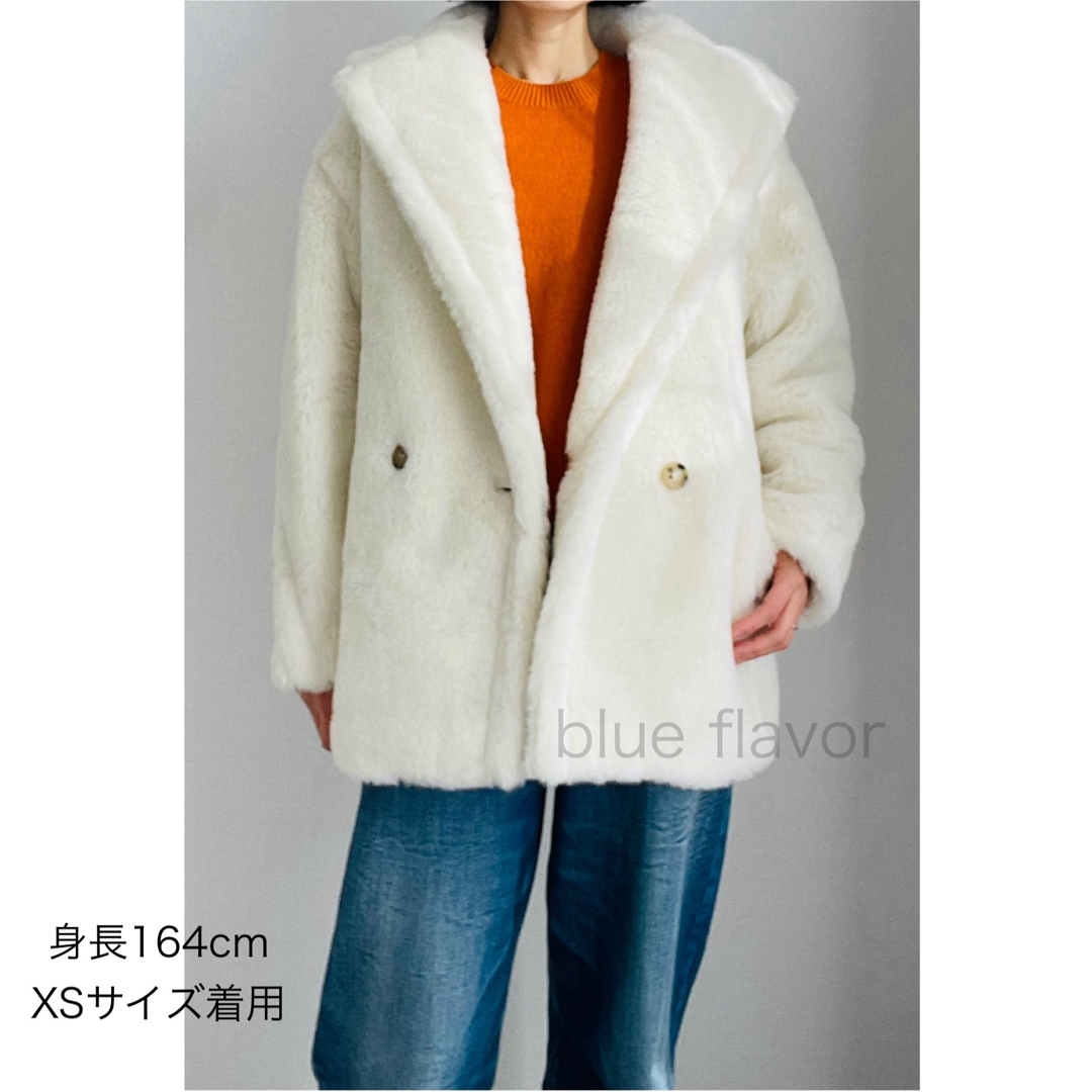 Max Mara(マックスマーラ)の【新品未使用】MAX MARA ESPERO ショートコート レディースのジャケット/アウター(毛皮/ファーコート)の商品写真