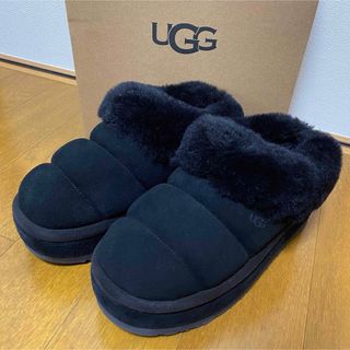 アグ(UGG)の【極美品】TAZZLITA US7 24cm 黒(ブーツ)