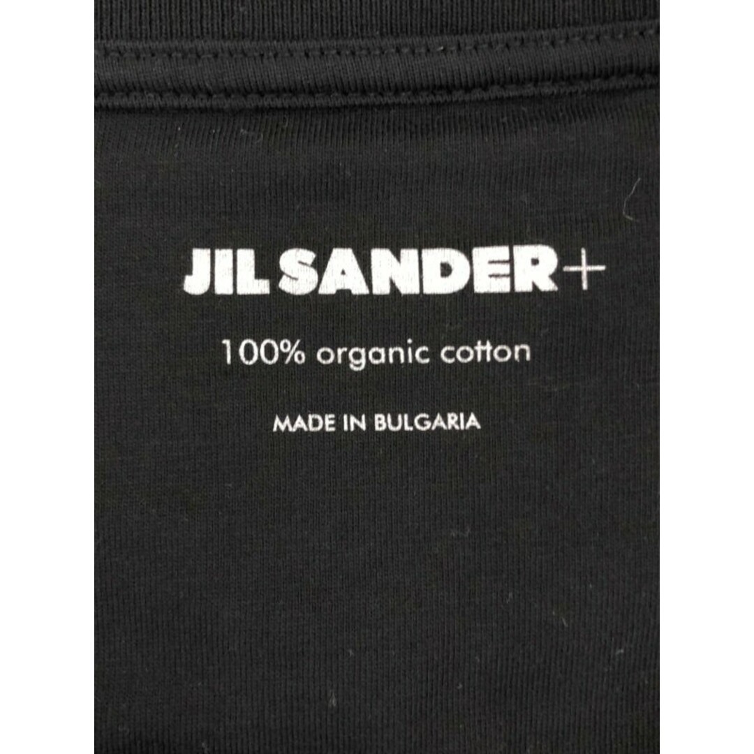 Jil Sander(ジルサンダー)のJIL SANDER＋ ジルサンダープラス 23SS ロゴパッチ パック ロングスリーブカットソー ブラック XXL J47GC0002 メンズのトップス(Tシャツ/カットソー(七分/長袖))の商品写真