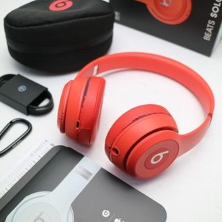 ビーツバイドクタードレ(Beats by Dr Dre)の良品中古 Beats solo3 wireless MP162PA/A レッド M666(ヘッドフォン/イヤフォン)