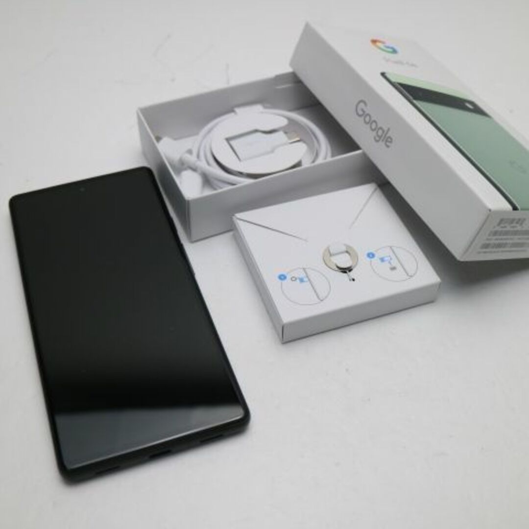 ANDROID(アンドロイド)の超美品 SoftBank Google Pixel 6a 128GB  セージ M111 スマホ/家電/カメラのスマートフォン/携帯電話(スマートフォン本体)の商品写真