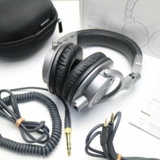 オーディオテクニカ(audio-technica)の新品同様 ATH-M50x ガンメタリックグレー  M888(ヘッドフォン/イヤフォン)