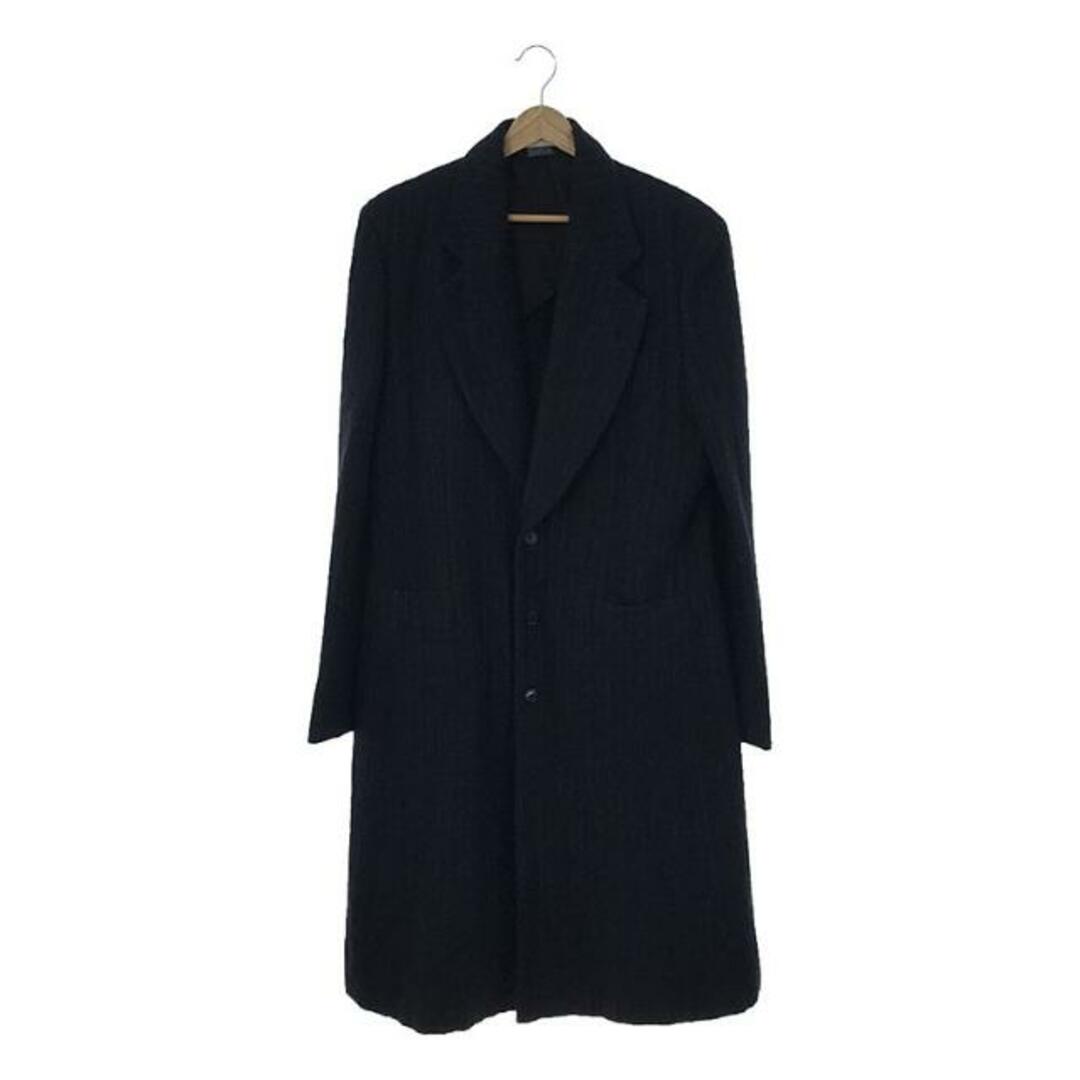 COMME des GARCONS HOMME PLUS / コムデギャルソンオムプリュス | 2014AW | ウール モヘア混 ストライプ ロングジャケット コート | M | ネイビー | メンズ | フリマアプリ ラクマ COMME des GARCONS HOMME PLUS / コムデギャルソンオムプリュス | 2014AW | ウール モヘア混 ストライプ ロングジャケット コート | M | ネイビー | メンズ | フリマアプリ ラクマ