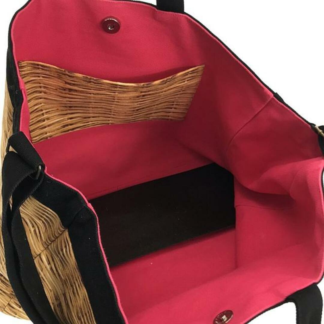 【美品】 intoxic. / イントキシック | 2Way バスケット柄 プリント ショルダー トートバッグ | ナチュラル | レディース 【美品】 intoxic. / イントキシック | 2Way バスケット柄 プリント ショルダー トートバッグ | ナチュラル | レディース