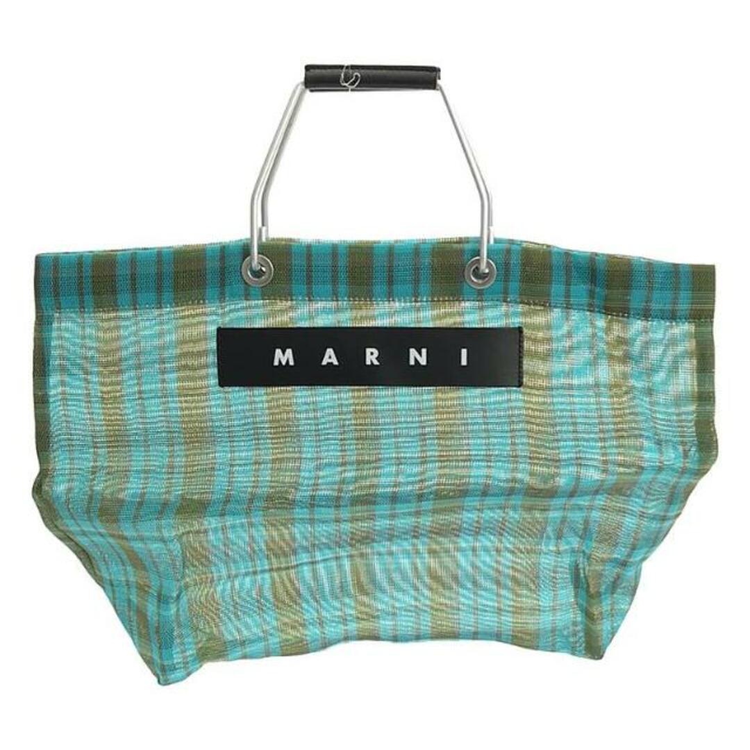 Marni(マルニ)のMARNI / マルニ | フラワーカフェ メッシュトートバッグ | グリーン | レディース レディースのバッグ(トートバッグ)の商品写真