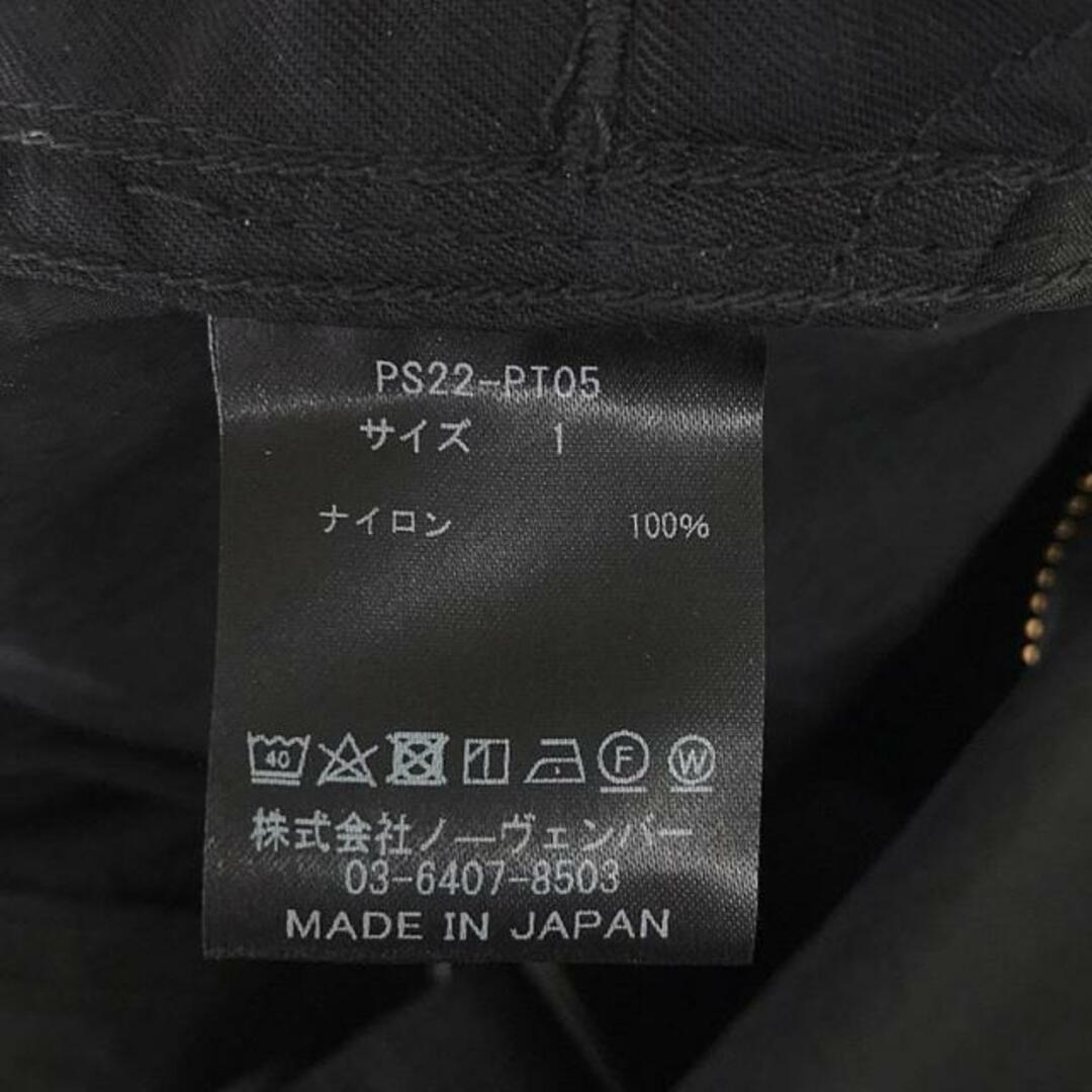 PHEENY(フィーニー)のPHEENY / フィーニー | NYLON TAFFETA MILITARY PANTS / ナイロン ミリタリー パンツ | 1 | ブラック | レディース レディースのパンツ(その他)の商品写真