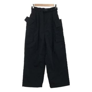 フィーニー(PHEENY)のPHEENY / フィーニー | NYLON TAFFETA MILITARY PANTS / ナイロン ミリタリー パンツ | 1 | ブラック | レディース(その他)