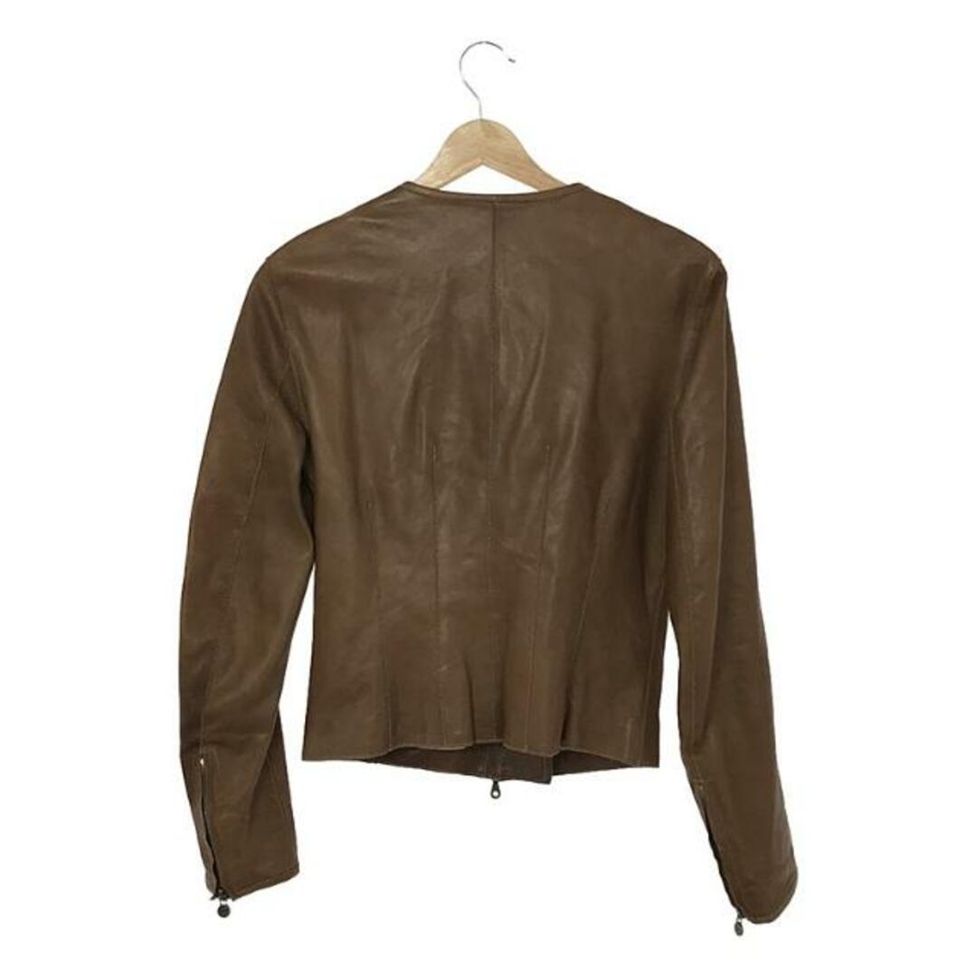Matchless / マッチレス | レザー ノーカラージャケット | 38 Matchless / マッチレス | レザー ノーカラージャケット | 38