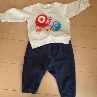 バースデイ(バースデイ)の⭐︎明日午前発送⭐︎子供服80サイズ　しなぷしゅ　もいもい(トレーナー)