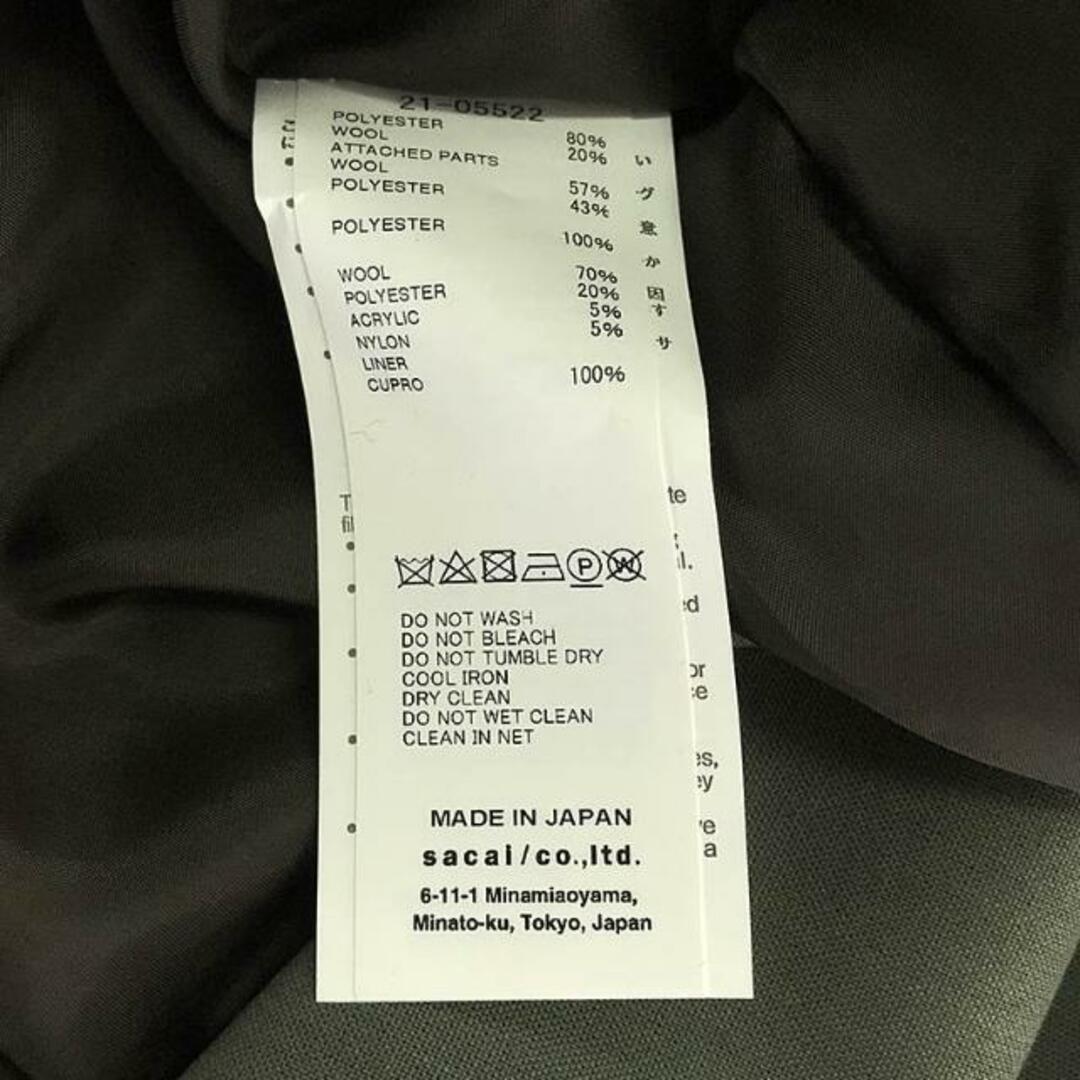 sacai - 【美品】 sacai / サカイ | 2021SS | Suiting Dress sacai - 【美品】 sacai / サカイ | 2021SS | Suiting Dress