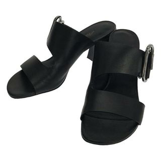 3.1 Phillip Lim / スリーワンフィリップリム | ALIX －70MM SANDAL チャンキーヒールサンダル | 37 | ブラック/シルバー | レディース(サンダル)