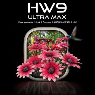 HW9  ULTRA MAX　2.2インチAMOLEDスクリーン　高多機能(腕時計(デジタル))