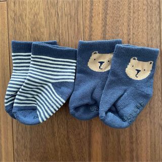 ベビーギャップ(babyGAP)の【新品】 babyGAP 靴下 0-3month 新生児 くま(靴下/タイツ)