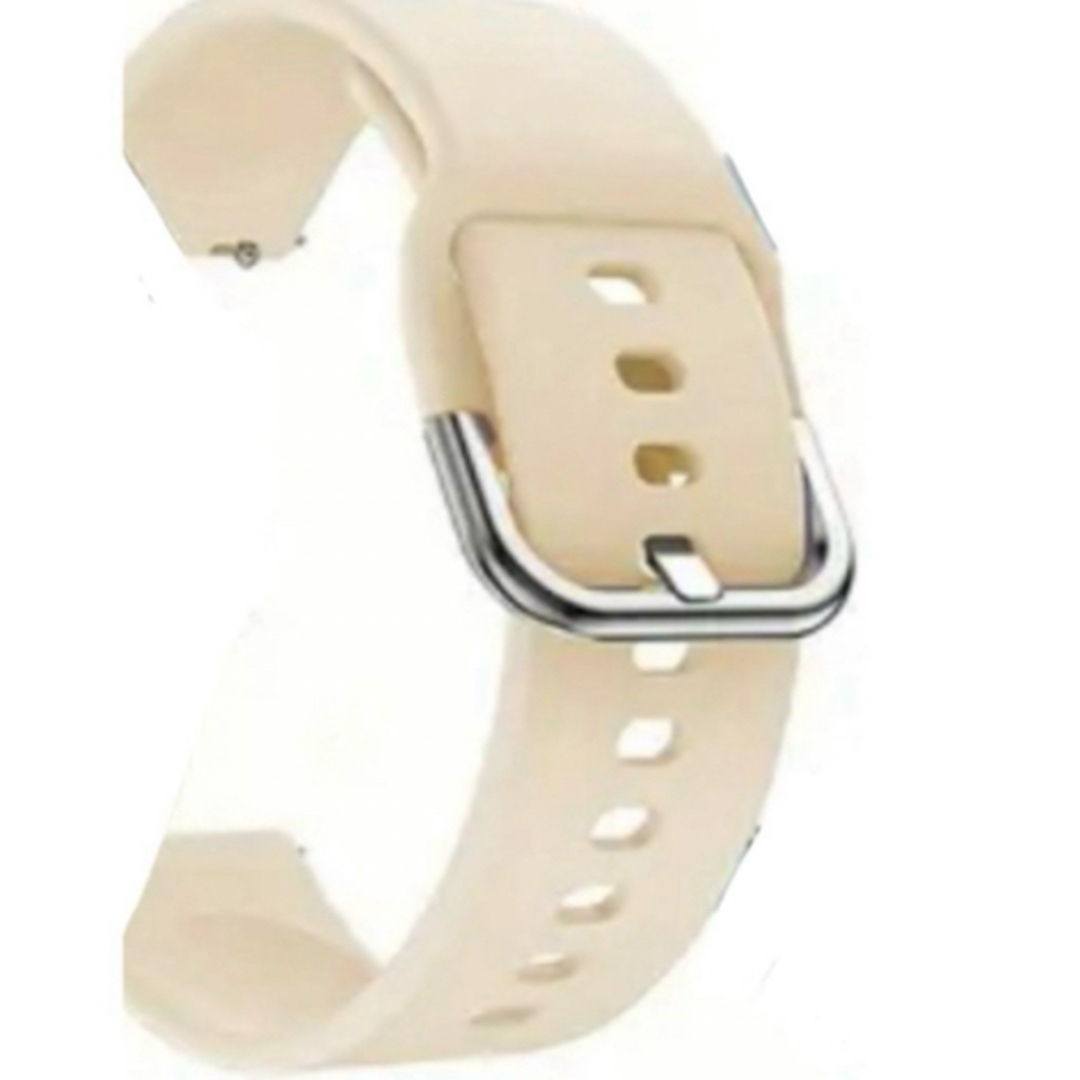 スマートウォッチベルト22mmメンズ&レディース兼用 メンズの時計(ラバーベルト)の商品写真