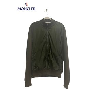 モンクレール(MONCLER)のMONCLER モンクレール　ハイブリッドナイロンニット　XXL オリーブ(ニット/セーター)