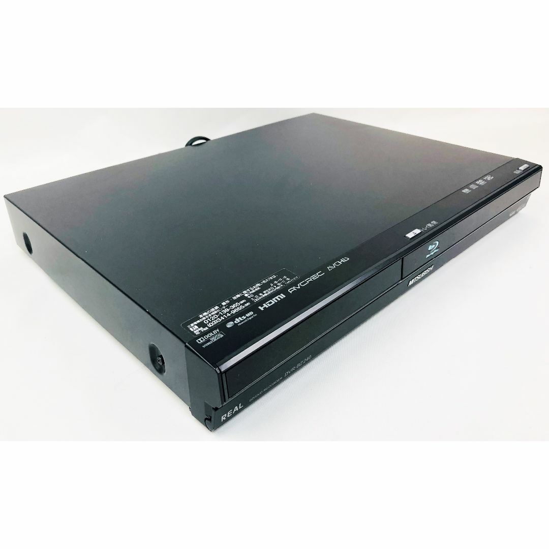 三菱電機(ミツビシデンキ)の三菱電機 500GB 2チューナー ブルーレイレコーダー DVR-BZ240 スマホ/家電/カメラのテレビ/映像機器(ブルーレイレコーダー)の商品写真