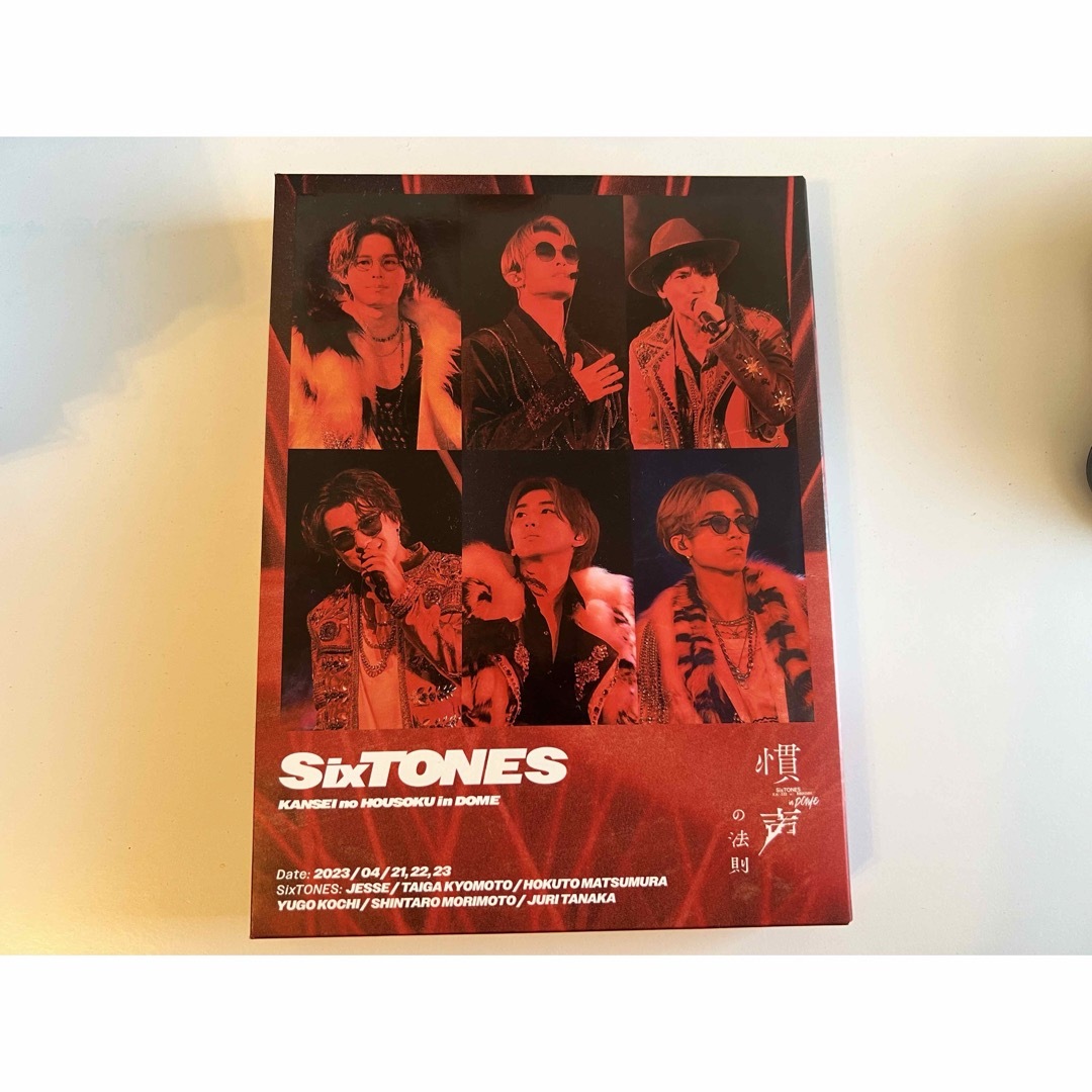 SixTONES(ストーンズ)のSixTONES 慣声の法則 初回盤 2枚組 Blu-ray エンタメ/ホビーのDVD/ブルーレイ(アイドル)の商品写真