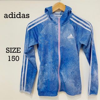 アディダス(adidas)のadidasアディダス⭐︎スポーツパーカー⭐︎150(Tシャツ/カットソー)